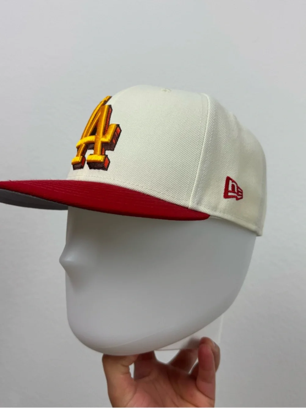 Dodgers fitted cap 7 3/8 - Picture 3 of 11